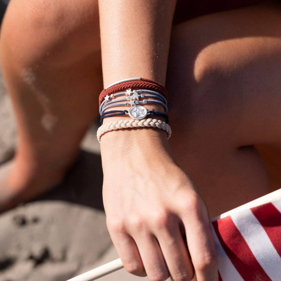 Klani "Brave" Hair Tie Bracelet Set