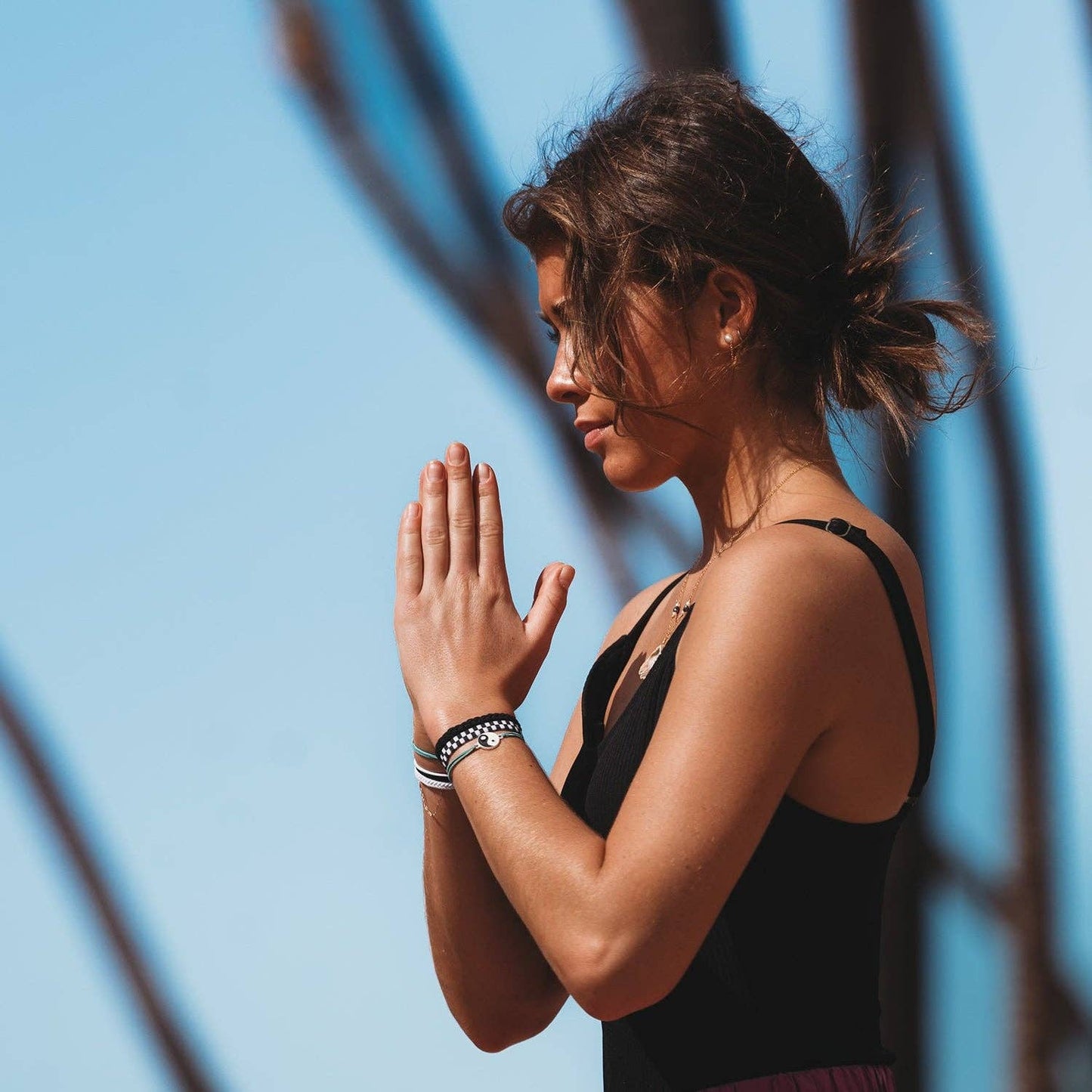 Klani "Balance" Hair Tie Bracelet Set
