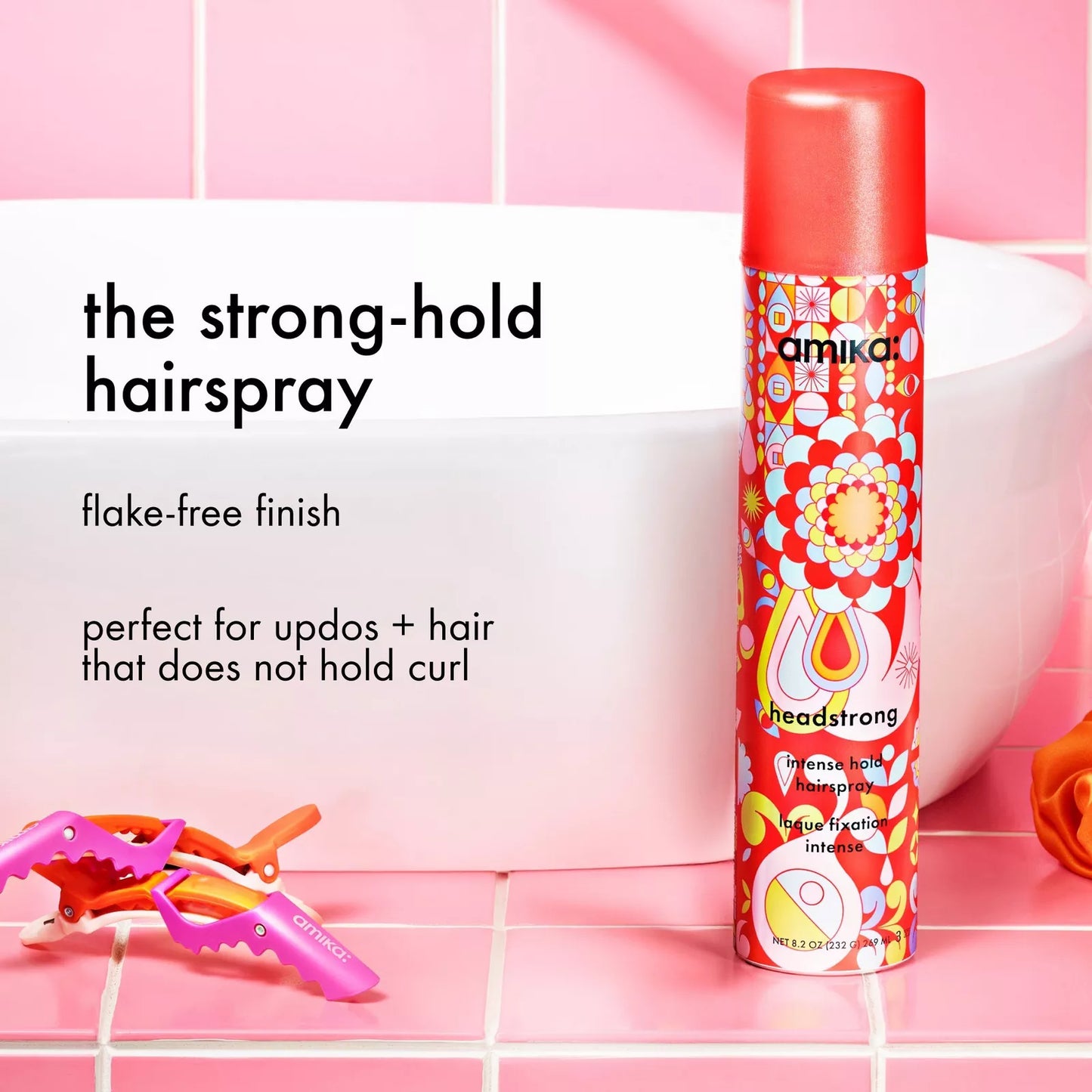 Amika Headstrong Intense Hold Hairspray