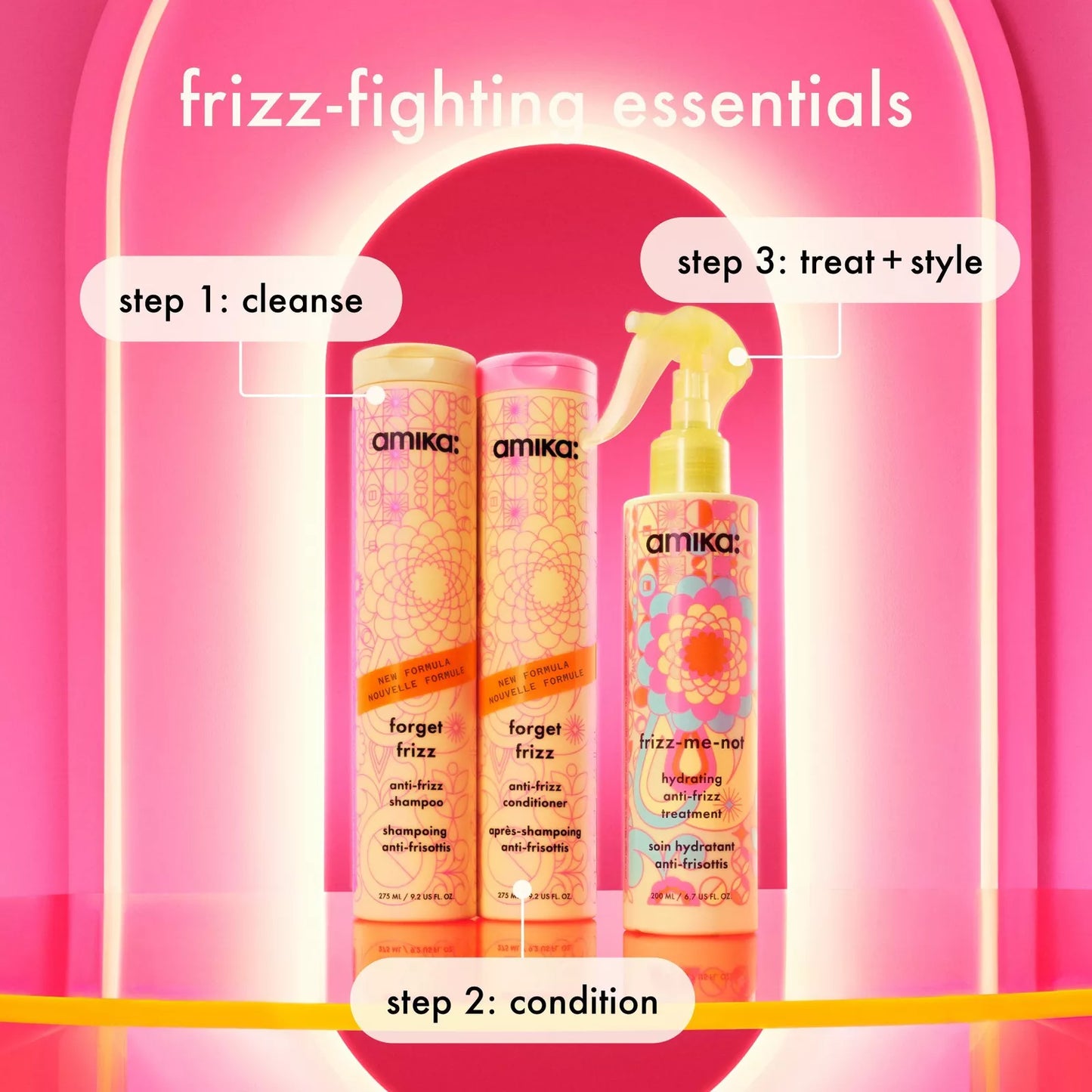 Amika Forget Frizz Anti-Frizz Conditioner