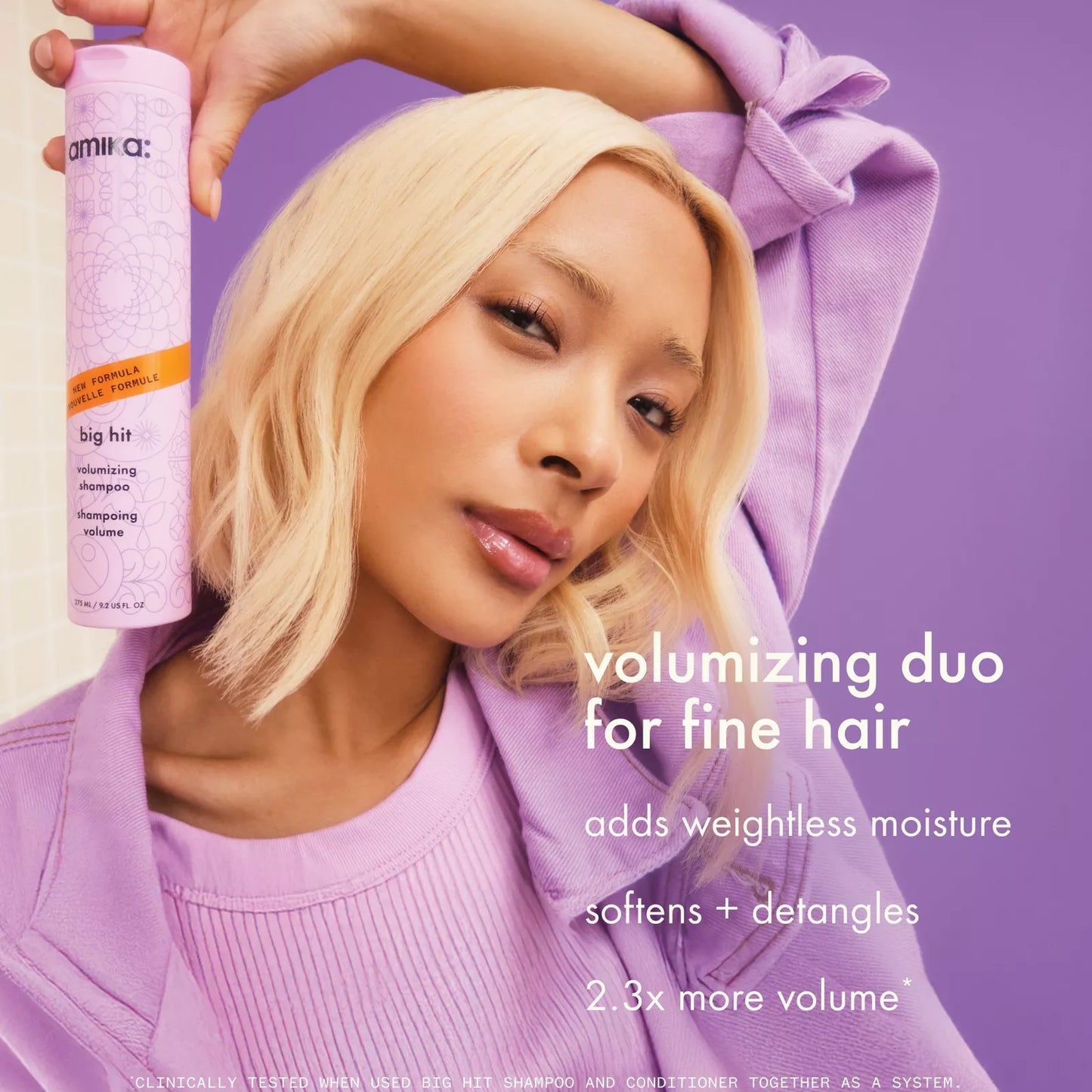 Amika Big Hit Volumizing Shampoo