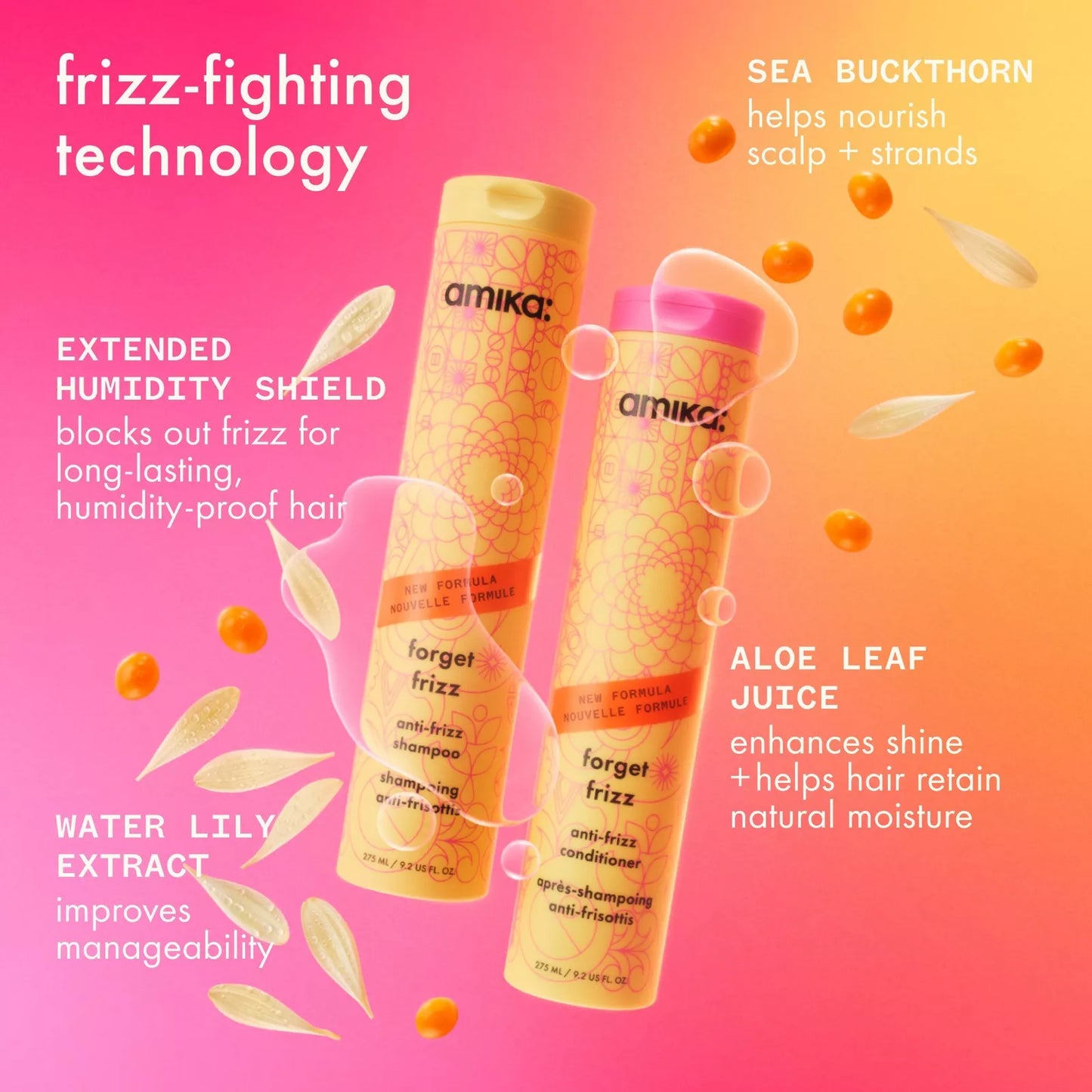 Amika Forget Frizz Anti-Frizz Conditioner