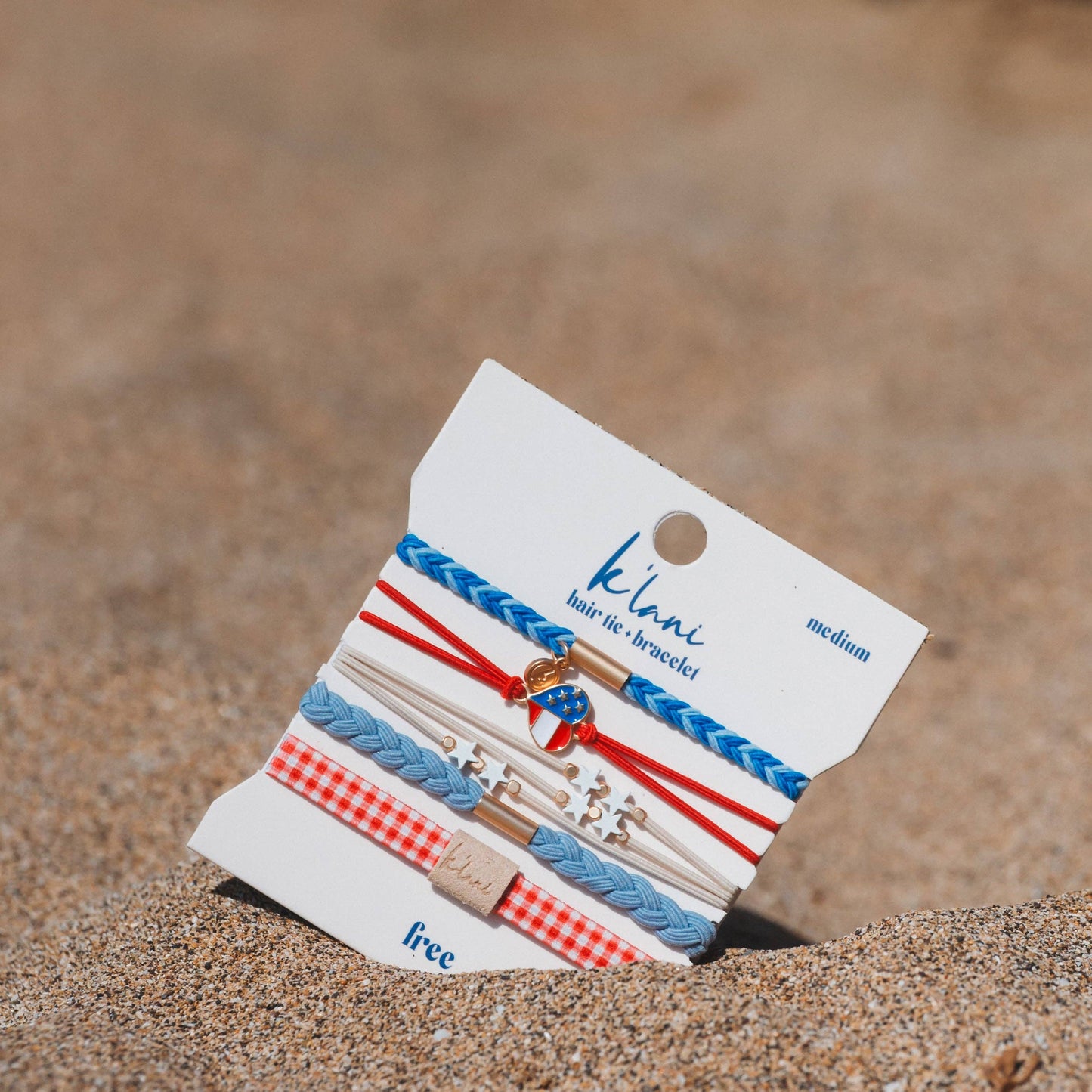 Klani "Free" Hair Tie Bracelet Set