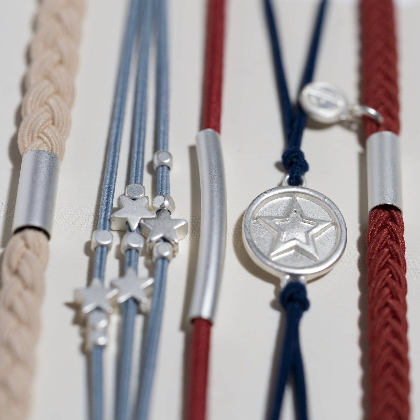 Klani "Brave" Hair Tie Bracelet Set