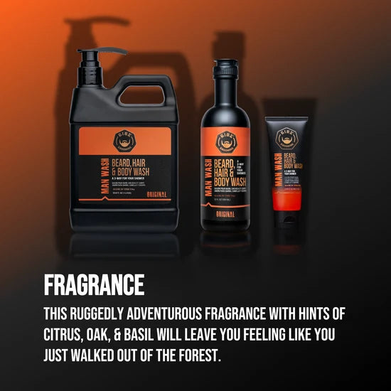 Gibs Amber Beard, Hair & Body Wash