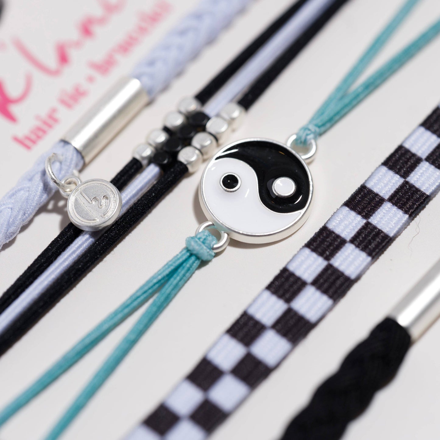 Klani "Balance" Hair Tie Bracelet Set