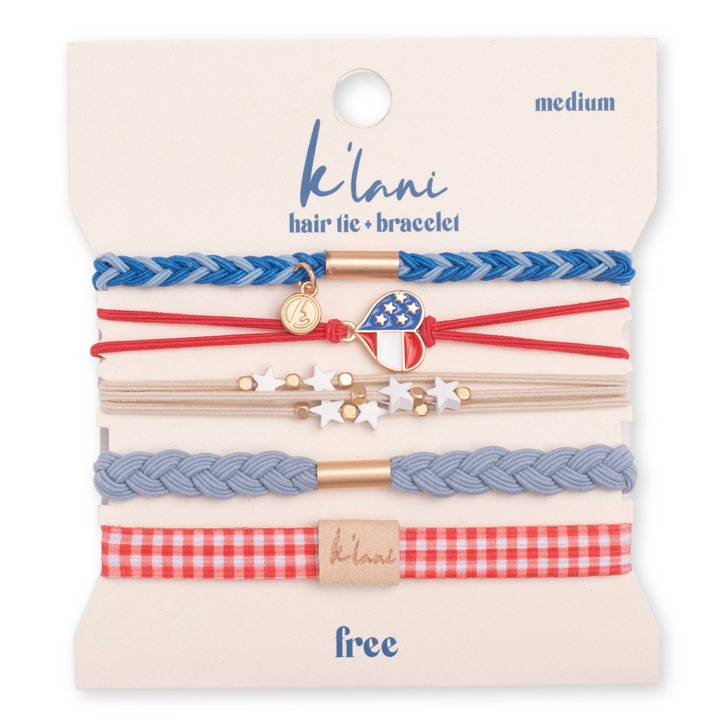 Klani "Free" Hair Tie Bracelet Set