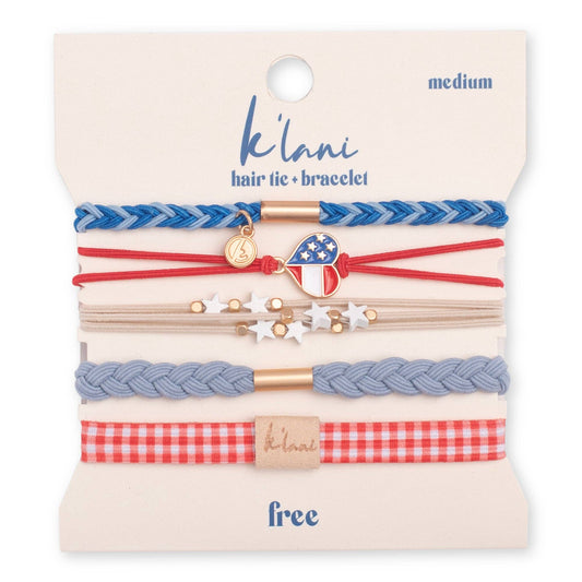 Klani "Free" Hair Tie Bracelet Set