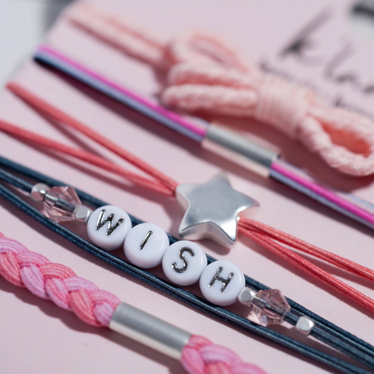Klani "Wish" Hair Tie Bracelet Set