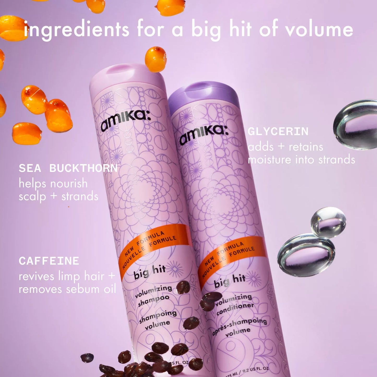 Amika Big Hit Volumizing Shampoo