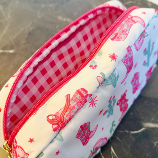 Ellison+Young Western Whimsy Cosmetic Bag