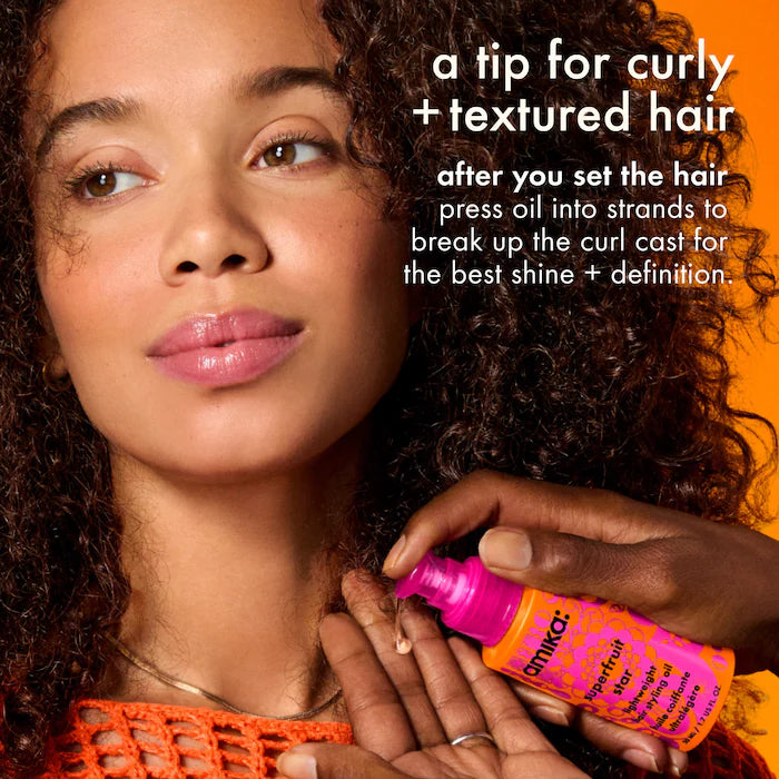 Amika Superfruit Star Lightweight Hair Styling Oil